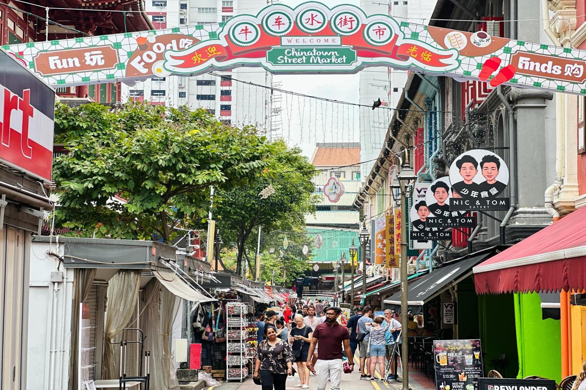 Rucksack Inn Temple Street Singapura Luaran gambar