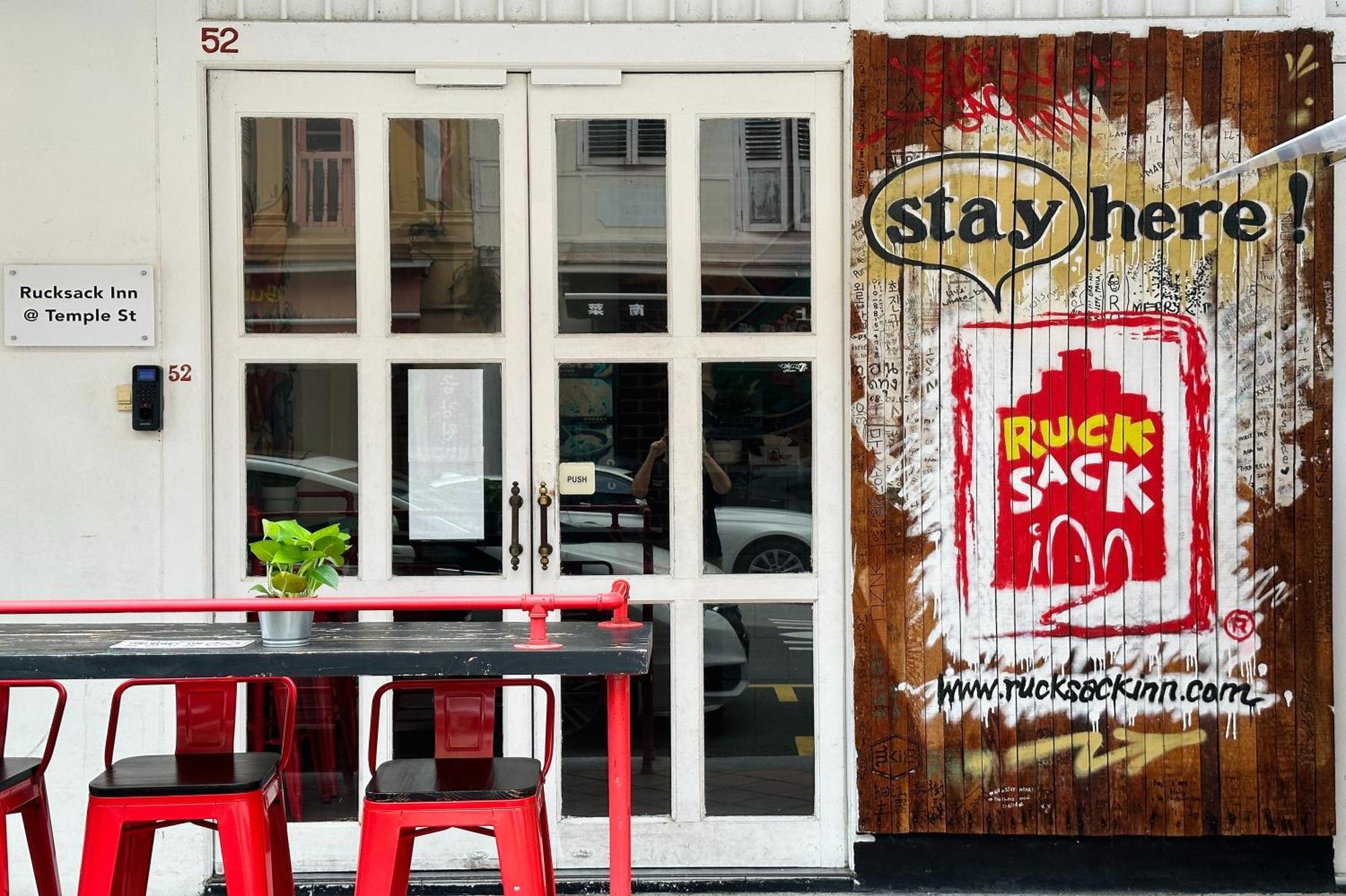 Rucksack Inn Temple Street Singapura Luaran gambar